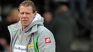 Zum Abschluss des achten Spieltags gegen die Fortuna: Fohlen-Trainer Sven Demandt © Bongarts/GettyImages