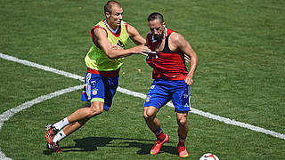 Auf USA-Trip mit Bayern: Badstuber (l.) © Bongarts/GettyImages