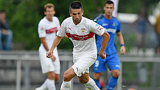 Geht weiter für den VfB Stuttgart auf Torejagd: Vedad Ibisevic © 2014 Getty Images