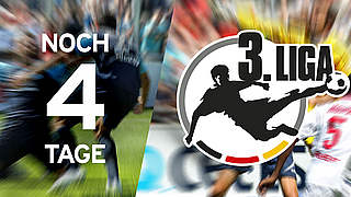 Der Countdown läuft: Am Wochenende beginnt die 3. Liga © DFB