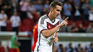 71 Torjubel im deutschen Trikot: Miro Klose © Bongarts/GettyImages