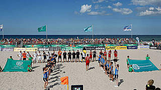Schauplatz der besten Beachsoccer-Spieler: der DFB-Beachsoccer-Cup 2014 © Bongarts/GettyImages