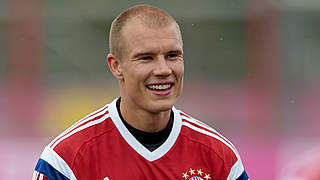 Als Erster zurück auf dem Trainingsplatz der Bayern: Holger Badstuber © 2014 Getty Images