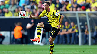 Wird zum Ligaauftakt am Samstag gegen Bayer in der Startelf stehen: Erik Durm © Bongarts/GettyImages