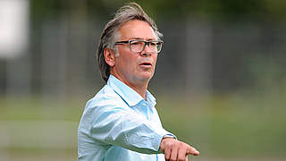Schnuppert Höhenluft mit dem FC II: Trainer Stephan Engels © imago/Horstmüller