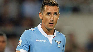 Kurzeinsatz bei Lazio-Sieg: Miroslav Klose © 2014 Getty Images