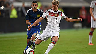 Quotenbringer: Toni Kroos (r.) und die deutsche Nationalmannschaft © 2014 Getty Images