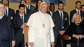 Ehrenmitglied bei 1860 München: Papst Franziskus © 2014 Getty Images