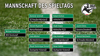 Mannschaft des Spieltags: Drei zum dritten Mal dabei © DFB