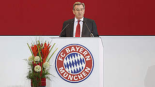 Aufsichtsratschef des FC Bayern: Karl Hopfner © 2014 Getty Images