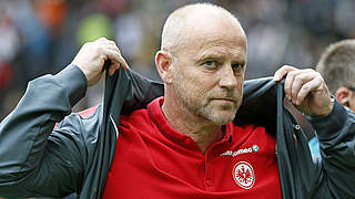 In der Erfolgsspur: Eintracht-Trainer Thomas Schaaf © 2014 Getty Images