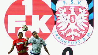 One goal in Kaiserslautern: Frankfurt lose at Fritz Walter Stadium © 2014 Getty Images