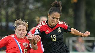 Legte sich gegen Russland mächtig ins Zeug: Celia Sasic. © Getty Images