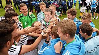 Die Sieger des KOMM MIT U 17-Vier-Nationenturnier kommen aus Deutschland © GettyImages 2014