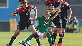 Duell auf Augenhöhe: das Hinspiel in Dublin © 2014 Getty Images