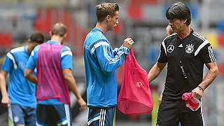 Vorbereitung läuft auf Hochtouren: Joachim Löw und das DFB-Team © 2014 Getty Images