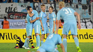 Chemnitzer FC: Jubeln auch gegen Cottbus? © imago/osnapix