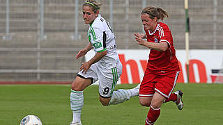 Spitzenspiel in der Allianz Frauen-Bundesliga: Wolfsburg empfängt die Bayern © 2013 Getty Images