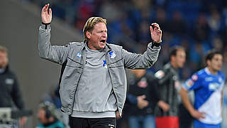 Gisdol has extended his current contract with 1899 Hoffenheim until 2018 © 2014 Getty Images