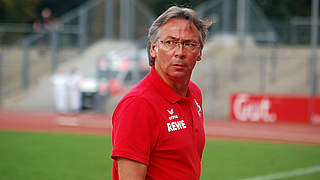 Will Spitzenreiter Viktoria Köln näherkommen: FC-U21-Trainer Stephan Engels © mspw