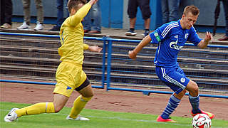 Doppelt erfolgreich beim Schalker Sieg: Felix Schröter (r.) © mspw