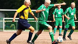 More and more older men are enjoying the beautiful game © fussball.de