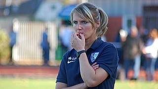 Kann weiter für die 2. Liga planen: Bochums Trainer Sabrina Gesell © mspw