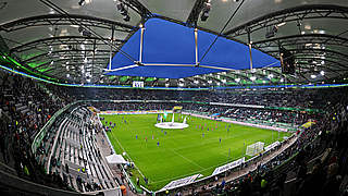 Am 1. August Austragungsort des deutschen Supercups: Die Volkswagen-Arena © 2010 Getty Images