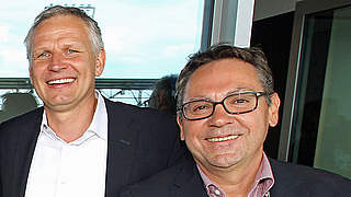 Bis 2020 in Ingolsatdt: die Geschäftsführer Harald Gärtner und Franz Spitzauer (v.l.) © imago/Stefan Bösl