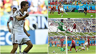Thomas Müller was Portugal's nightmare, scoring three goals in the opening match © imago/DFB