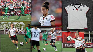 Schmuckstück: Das WM-Trikot der DFB-Frauen. © Getty Images