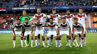 The Germany U21s drew their opening game © 2015 Getty Images