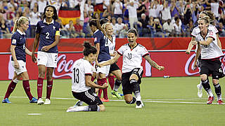 Sorgte für TV-Bestwerte: die deutsche Frauen-Nationalmannschaft © 2015 Getty Images