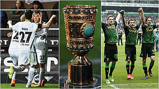 St. Pauli versus Mönchengladbach is the highlight fixture of the first round.  © 