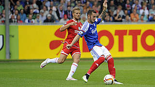 Dreierpack für Mainz II in Kiel: Lucas Höler (l.) © imago/objectivo