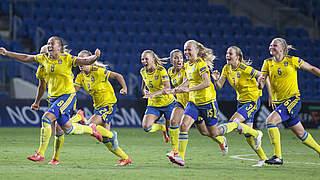 Europameister: Die U 19-Frauen Schwedens schlagen Spanien 3:1 © 2015 Getty Images
