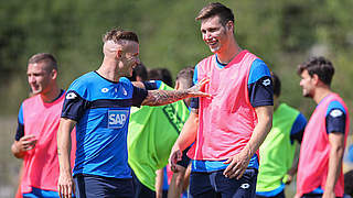 Die Freude am Fußball ist zurück: Hoffenheims U 21-Nationalspieler Niklas Süle (r.) © 2015 Getty Images