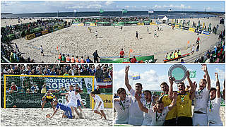 Sechs Teams, ein Ziel: die Krönung der Beachsoccer-Saison als Deutscher Meister © Getty Images
