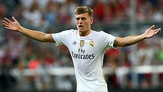Toni Kroos and Real Madrid begin their season with just a point  © 2015 Getty Images
