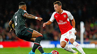 World champion Mesut Özil in control © 2015 Getty Images