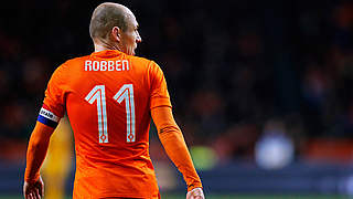 Neuer Kapitän der Niederlande: Bayern-Star Arjen Robben © 2014 Getty Images