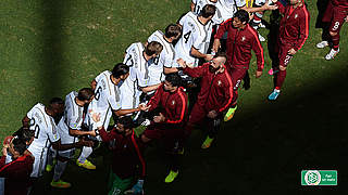 Hand drauf: Der Handshake steht im Zentrum der FIFA Fairplay-Tage © DFB