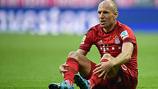 Muss vier Wochen aussetzen: Arjen Robben © 2015 Getty Images