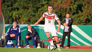 Debüt für die U 17-Junioren gegen Israel: Ilyas Bircan von Hannover 96 © 2015 Getty Images