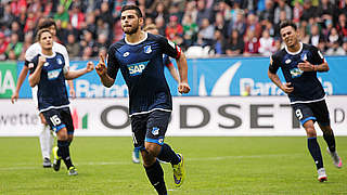 Führt Hoffenheim per Doppelpack zum ersten Saisonsieg: Kevin Volland © 2015 Getty Images