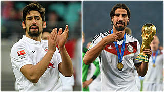 Die Brüder Khedira: Rani (links) und Weltmeister Sami © Bongarts/GettyImages/DFB