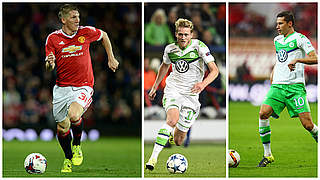 Schweinsteiger, Draxler and Schürrle meet again in the Champions League © 