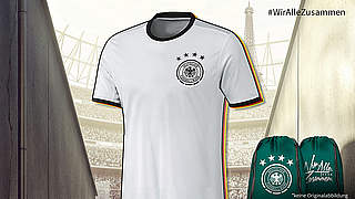 Wie wird das neue DFB-Heimtrikot aussehen? Noch ist das Design geheim.  © DFB