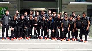 Sie wollen in Chile nach dem WM-Titel greifen: die deutschen U 17-Junioren © DFB
