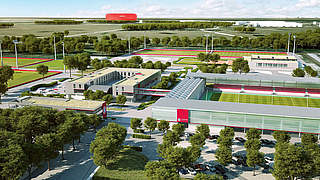 Modell für die Zukunft: Der FC Bayern plant sein Nachwuchsleistungszentrum 2017 © FC Bayern München